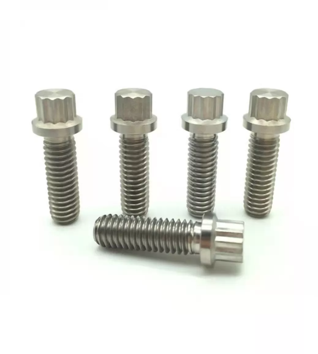 Super low price titanium flange bolts